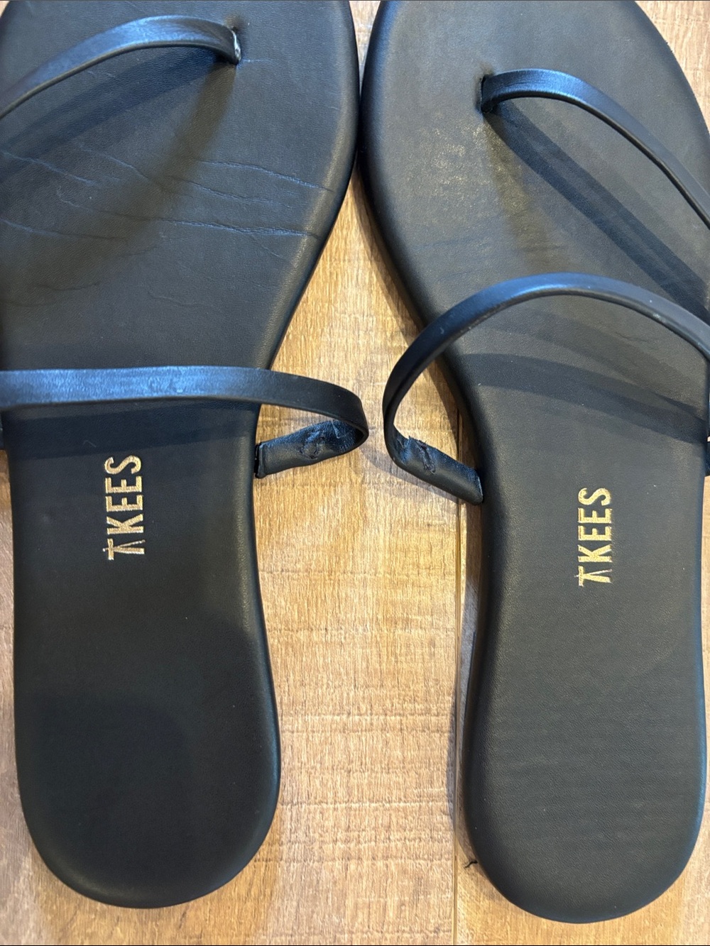 TKEES Sarit minimalist modern toe loop sandals - Picture 5 of 6